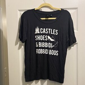 Disney Princess Brand Graphic Tee with White Print